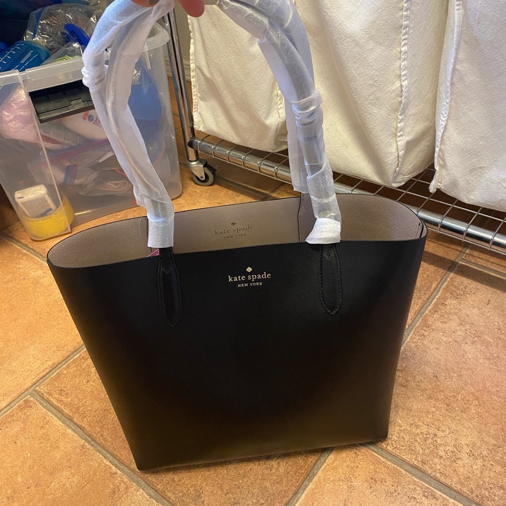 Kate spade leather tote bag